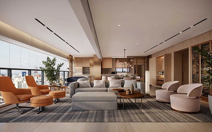 170 m² 3 vagas + dep. obras aceleradas Perdiz... Apartamento Alto Padrão