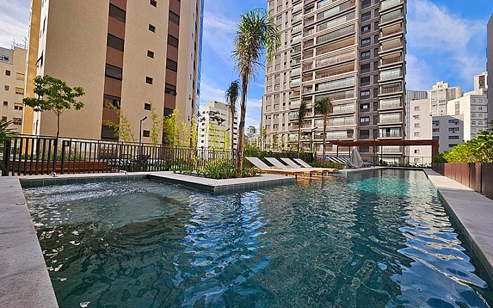 Em Perdizes 134 m² hall privativo novo 2 vagas+dep Apartamento Alto Padrão