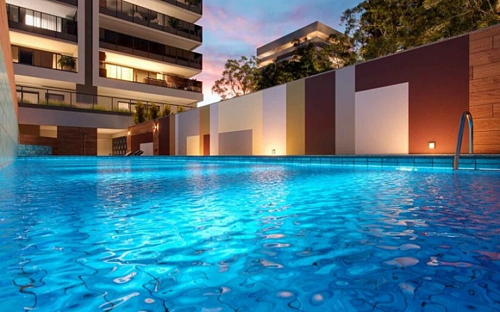 3 suítes hall privativo em vila romana Apartamento Garden